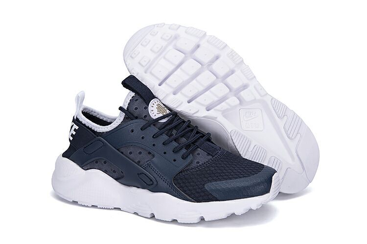 Nike Air Huarache Run Ultra Blue White Shoes